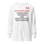 Hooded long-sleeve tee - Faking Breaking News! Scientist invents Time Machine.