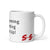 White glossy mug - Global Warming Only Getting Warmed Up!